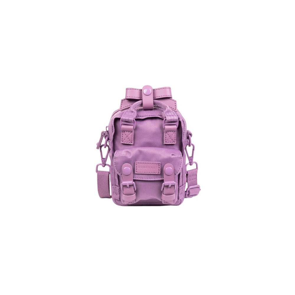 Doughnut | Macaroon Tiny Ribbon Series Crossbody Bag | Purple Tulip | NW…